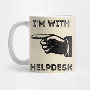 I'm With Helpdesk Mug